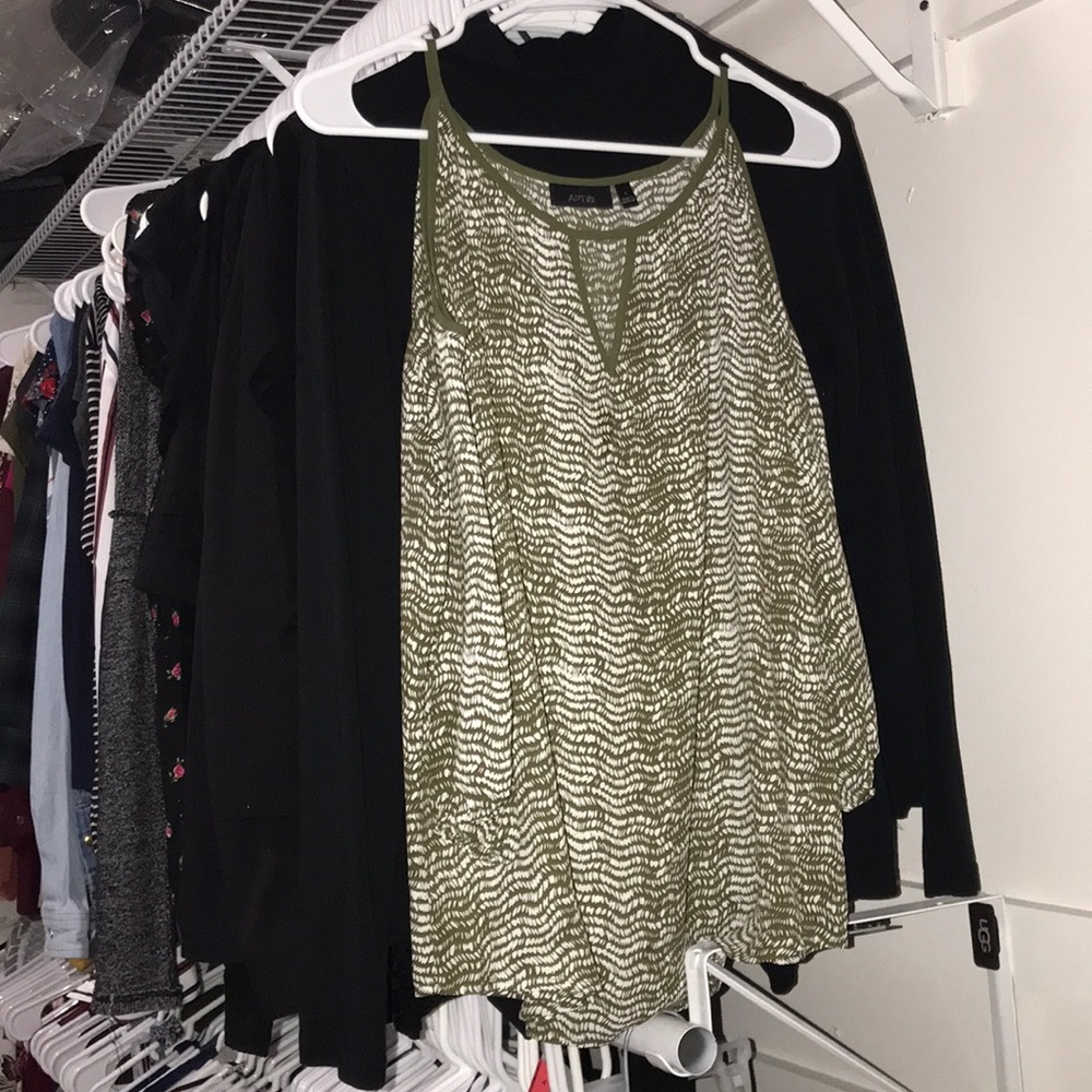 Olive Green Blouse